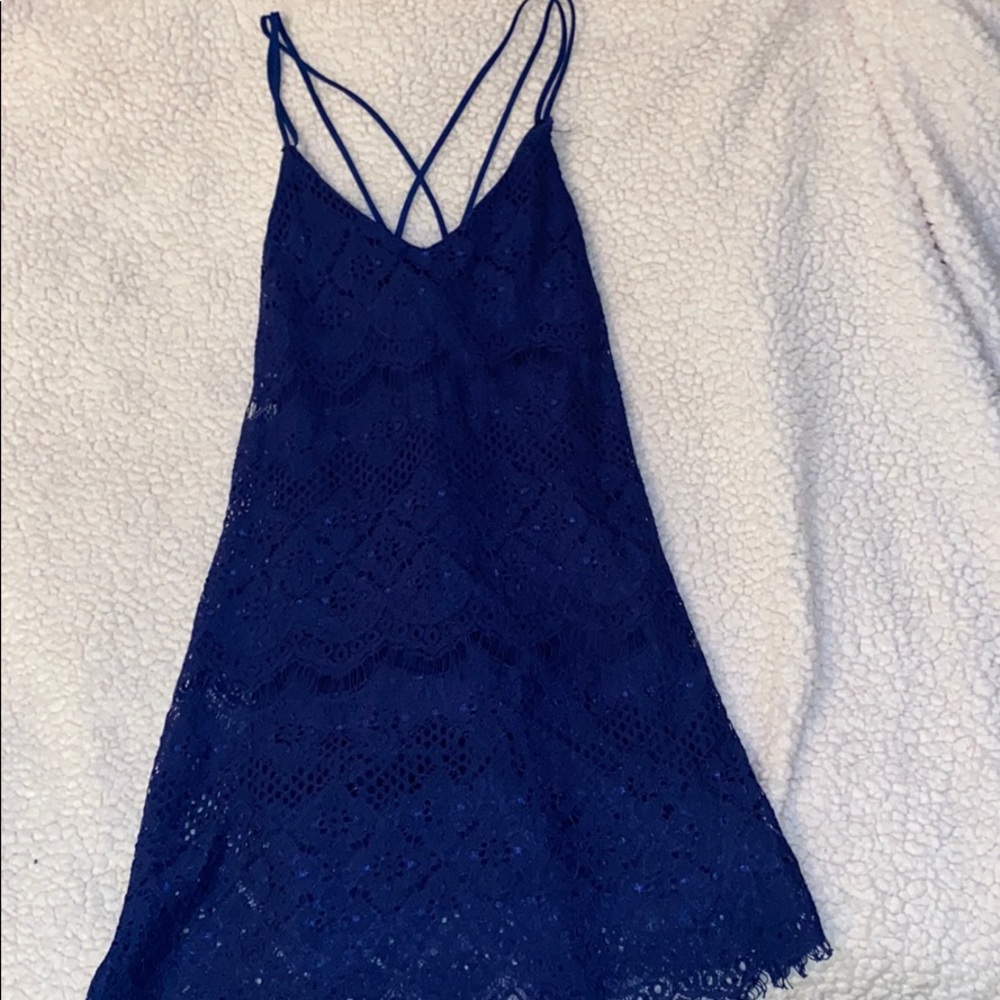 Beautiful blue dress